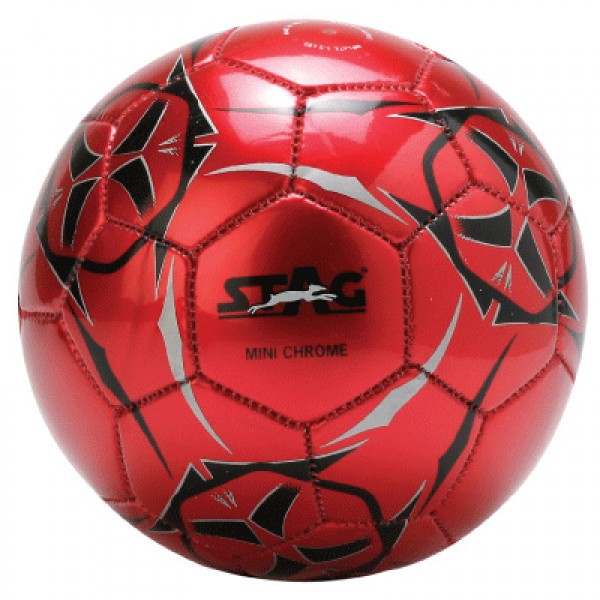 STAG Mini Soccer BallMini Chrome P.V.C.